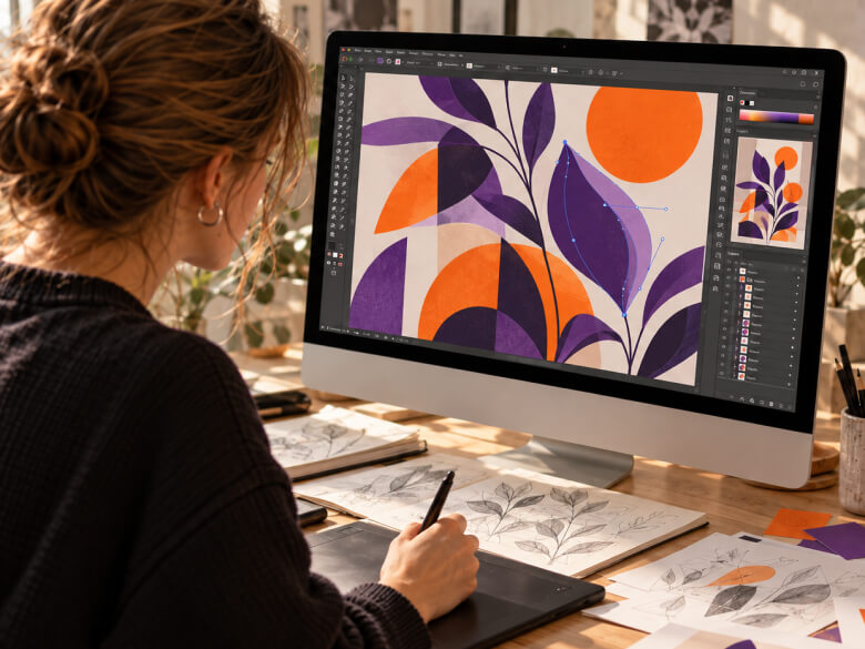 Изображение, коллаж и инструменты Photoshop